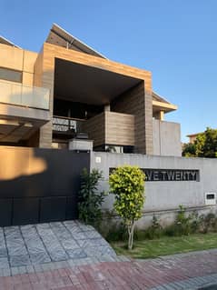 Kanal corner furnished 5 bedroom phase 5 bahria town Rawalpindi rent
