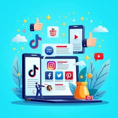 Social media marketing TikTok Instagram likes followers YouTube