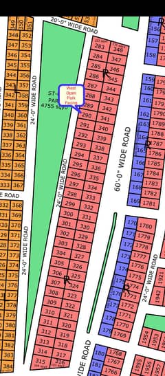 West Open Plot 120 Sq-Yd Old Block North Town Residency Phase 1
