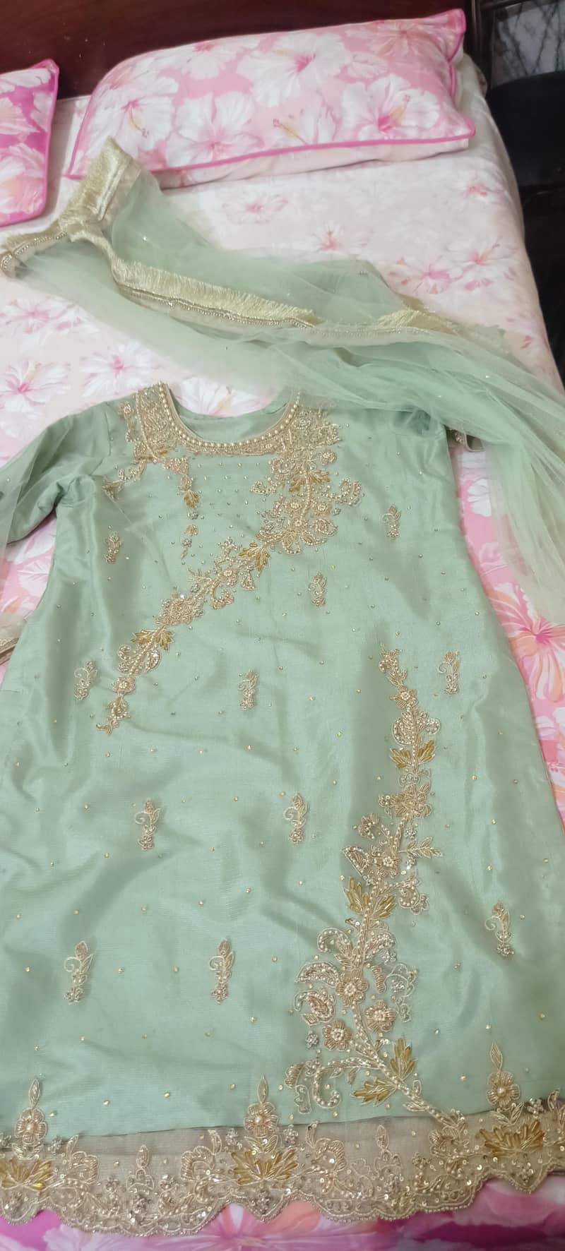 wore only once , large size 0