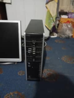 hp desktop and lcd