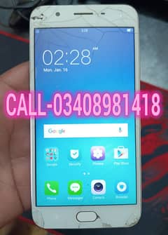 OPPO A57 4GB/64GB DUAL SIM PTA APPROVED CALL-03408981418