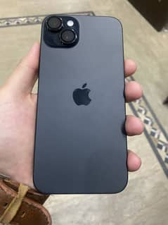 Iphone 15 plus  128gb jv black color