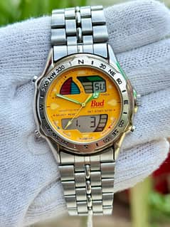 BudWiser Quartz  Korea   Mens Multiple Functional | 38mm