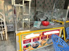 Biryani dahi bhaly cream chat counter all in one jo chahy rkhy
