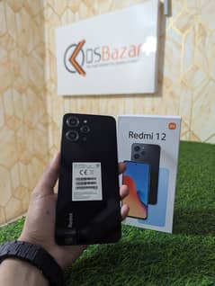 Redmi 12 8gb Ram 256gb Storage With Box & Charger