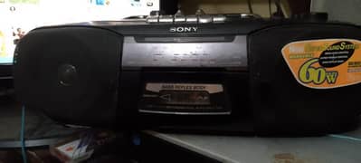 Genuine Sony Tape Recorder/Radio
