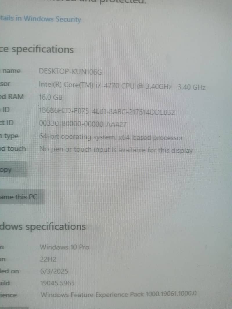 Core i7 - 4th generation Processor 0