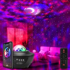 Galaxy Projector Light Lamp & Bluetooth Speaker with Remote Control