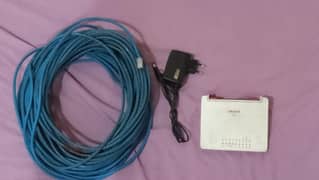 WiFi modam with charger and wire