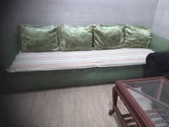 3,2,1 Sofa set and 4seater Dewan