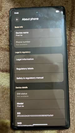 Google Pixel 6a