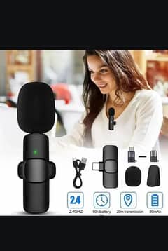 K8 wireless microphone [ best for vlogging, reels, & YouTube