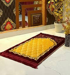 Prayer Mats Orthopedic Padded Jainamaz Soft Velvet Prayer Rugs