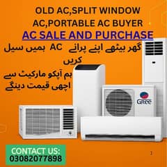 Sell your Old AC /Split AC / Window AC ,Portable Ac purchaser Karachi