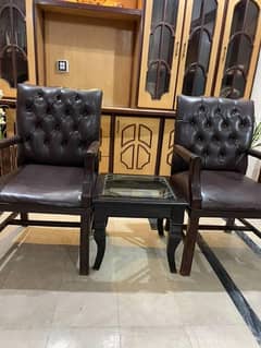 Office chair and Coffee table at reasonable price