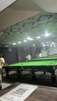 Snooker Club 5 Table with location for sale