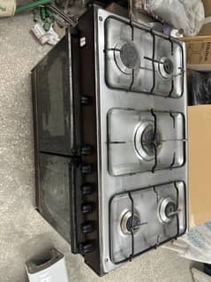 5 burners 2 oven