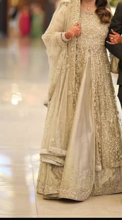 Walima Bridal Dress | Wedding| Subtle and Elegant colour combination