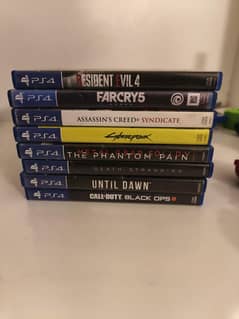 Ps4 games for sale/exchange