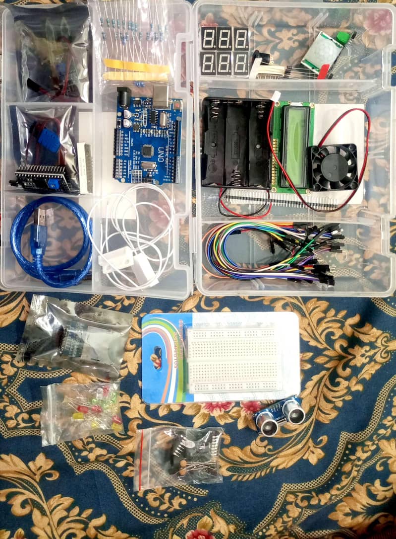 Arduino Uno Starter kit Complete Set with sensors | Best for projects 18