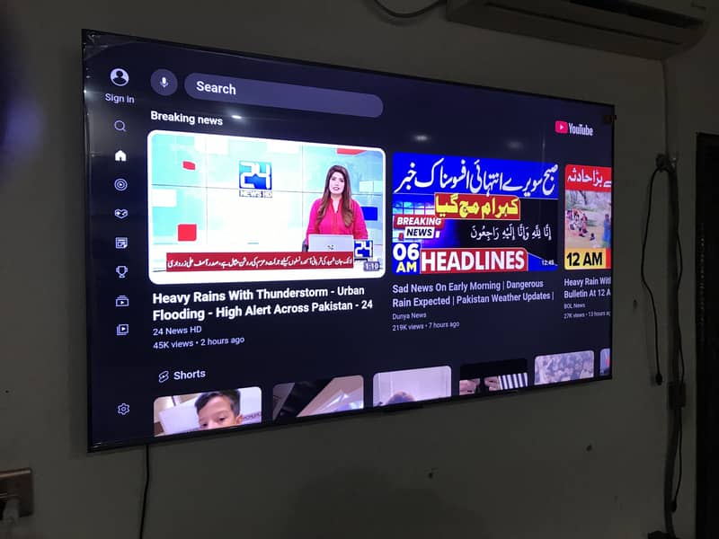 Tcl smart led google tv android 8/2 gb 3 month use 1