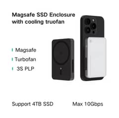 Magsafe SSD for 4K 60FPS ProRes direct recording with Fan.