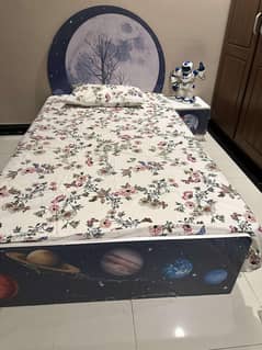 space themed kids bed set