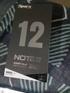 sparx note 12 4+4ram 128 rom in 11 months warranty