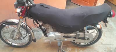 Honda CG-125 Red Karachi Registration