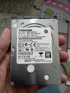 500 GB Hard disk 7mm