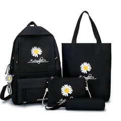 4 PCs back pack for girls