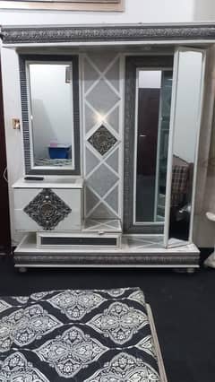 Bed with dresser