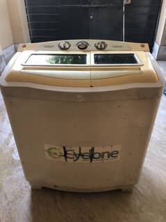Washing machine with dryer