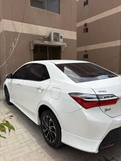 Toyota Corolla Altis Grande with Black Interior