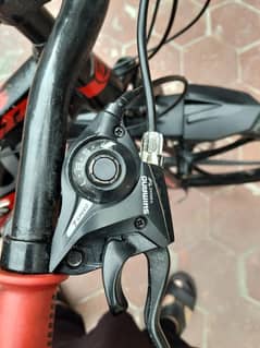 Racing Sycel Red and Black Colour