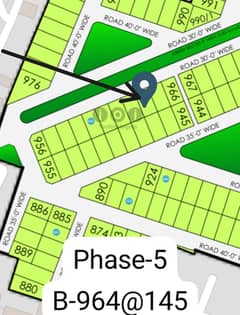 10 Marla Plot Available For Sale in DHA Phase 5 Block-B