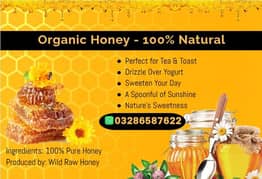 Organic Honey for Sale / pure honey / Raw Honey  / honey