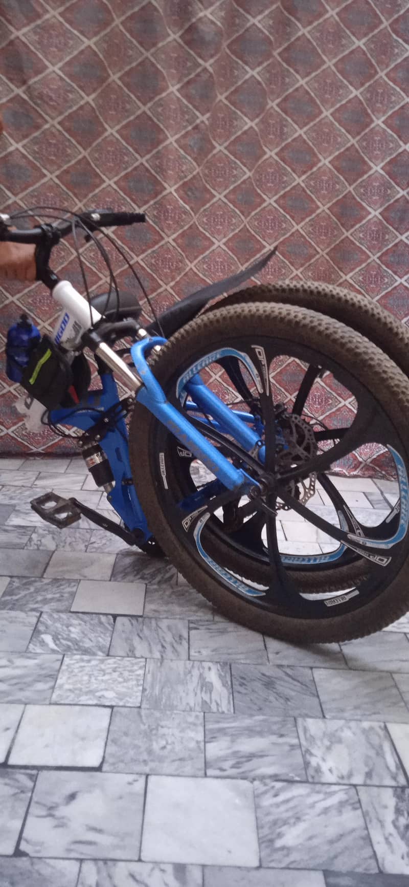 *MTB/FOLD ABLE CYCLE WITH FRONT AND BACK SHOUKS/GELL SEAT* 4