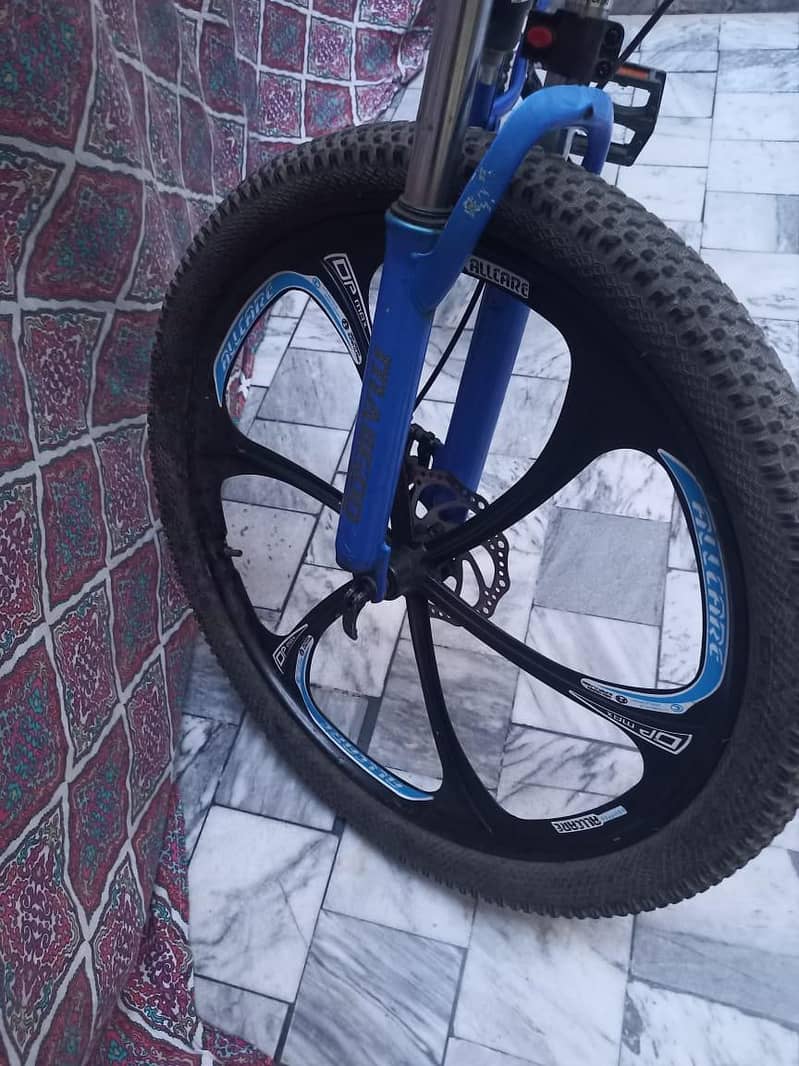 MTB FOLD ABLE CYCLE WITH FRONT AND BACK SHOUKS 1