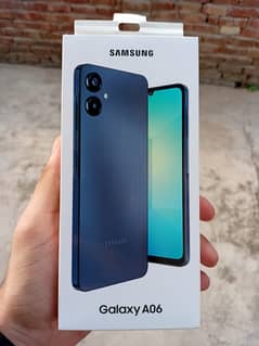 Samsung Galaxy A06 (4GB/64GB) Blue – 10/10 Condition