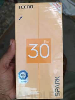 Tecno Spark 30 Pro white Color Full warranty