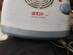 Sinbo plus Electric  fan heater model fh 15  ,220v 50hz 200w