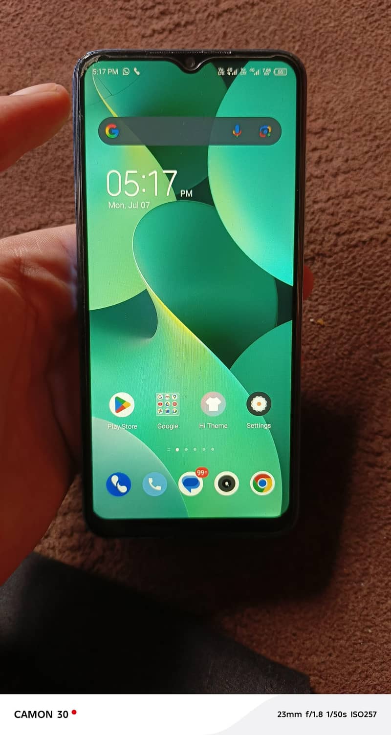 Tecno spark 10c 4 128 condition used but all ok 3