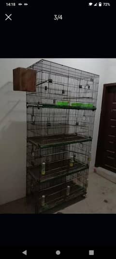 8 Portion cage, bird,box, matkiyan, water pods,