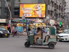 SMD Screen 26 X 12 For Advertising at Tariq Road Signal