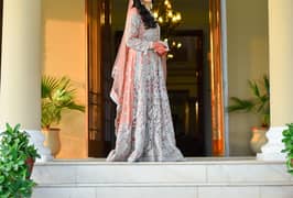 Faiza Saqlain walima bridal dress