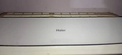 Haier split AC slightly used in a good condition