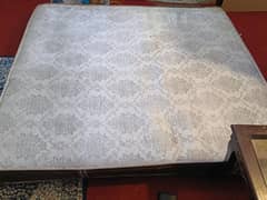 Molty Spring Mattress 8-Inch (King Size) with Mattress Cover.