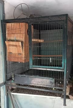 2.5×2.5×4  (10 number wire) heavy iron cage fixed angle